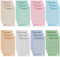 WenmthG - A6 Sparchallenge Budgetplaner (24er Set) - 8 Sparchallenges - Budget Planner Deutsch Zubehör - Spar Challenge Set mit 2€ | 5€ | 10€ | 20€ | 50€ | Kleingeld | 52 TAGE | 100 TAGE