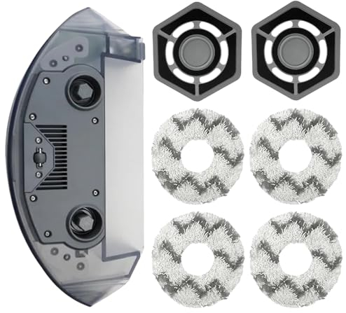 Generic Réservoir d'eau compatible avec Ecovacs Deebot N9+/Yeedi Mop, pièce de rechange pour aspirateur robot, ajustement parfait, retrait de la poussière, fabrication exquise, matériau PC durable,