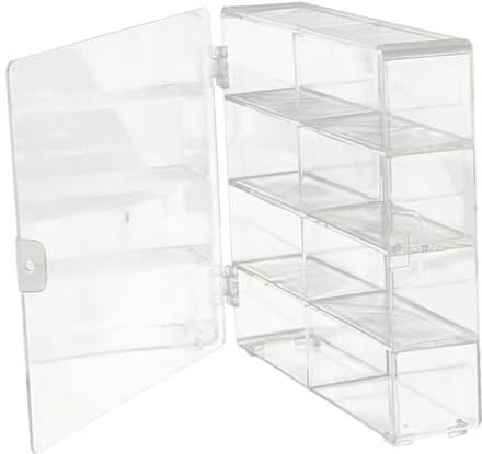 1/64 Maßstab Druckguss Modell Auto Vitrine Fahrzeug Garage Schaufenster für Geschenke