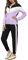 Marvmys Tuta Donna Sportiva Elegante Completa Tute Maniche Lunghe Colore Contrasto Autunno Invernale Sportivi Abbigliamento Jogging Yoga Training Fitness viola chiaro L