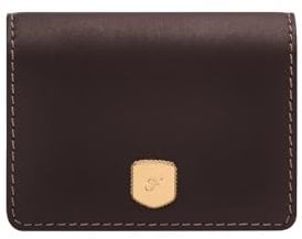 Fossil Lennox, Portefeuille bi-Pliable pour Femme, Marron, s