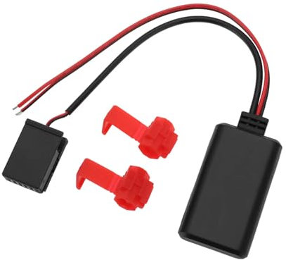 EMSea 1 Set Auto 5.0 Bluetooth AUX Kabel Adapter A2DP MP3 Adapter Ersatz Kompatibel mit Opel Corsa Astra CD30 CDC40 CD70 DVD90 5-12V