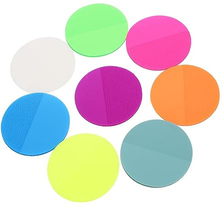 KALLORY 400 Blatt büroartikel büromaterial sheets Farbige Haftnotizen memoboard Memo-Aufkleber Notizblöcke für die Schule bunte Notizblöcke selbstklebendes Memo-Etikett Papier Colorful