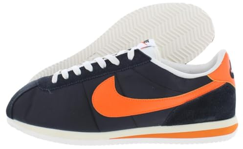 Nike Cortez Textile Herrenschuhe (HF0263-003, Schwarz/Segel/Musselin/Sicherheits-Orange)