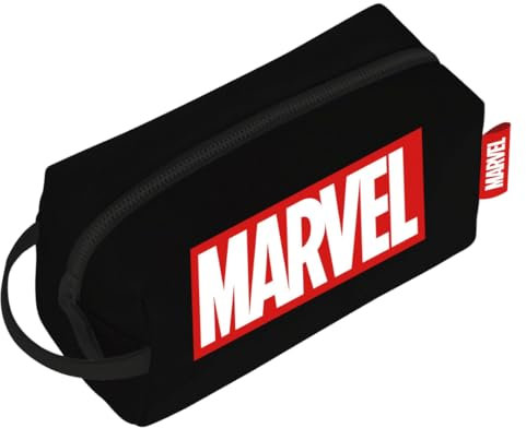 ARDITEX, Marvel Beauty Case Impermeabile, Borsa da Toilette per Uomo e Bambino, Astuccio 100% PU, Ideale per organizzare Prodotti per l’Igiene o i tuoi piccoli Oggetti, 3 x 22 x 8 cm