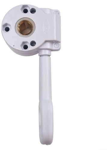 Aluminium-Markisengetriebe mit manueller Kurbel zum reibungslosen Ein- und Ausfahren Ihrer Jalousien