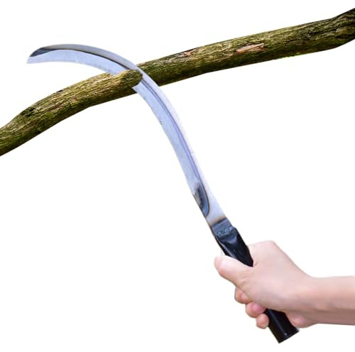 shjxi Handsense - Landschaftsbau Hand Sichel | Leichtes & Robustes Schneidwerkzeug Für Garten Plantage Outdoor Wildnis Feldweg