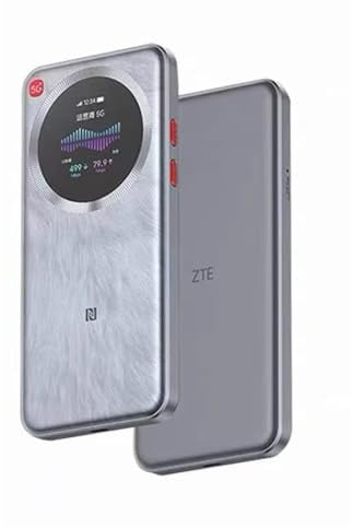 ZTE U30 Pro MU5358 Mobile WiFi 6 Hotspot 5G Portatile Dual-Band | Router Portatile, Batteria 5000 mAh