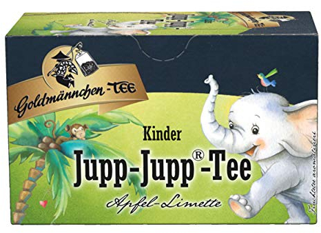 Goldmännchen Kindertee Jupp-Jupp Tee, Früchtetee, 20 einzeln versiegelte Teebeutel