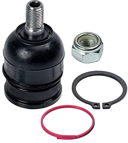 febi bilstein 42422 Traggelenk mit Kronenmutter, Splint und Sicherungsring, 1 Stück | Kompatibel mit: MAZDA 6 Hatchback, 6 Station Wagon, 6 Stufenheck