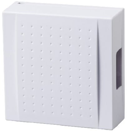 Heidemann Zweiklang-Gong Ceres weiß, Wind Chime, 11.5 cm x 11.5 cm x 4 cm