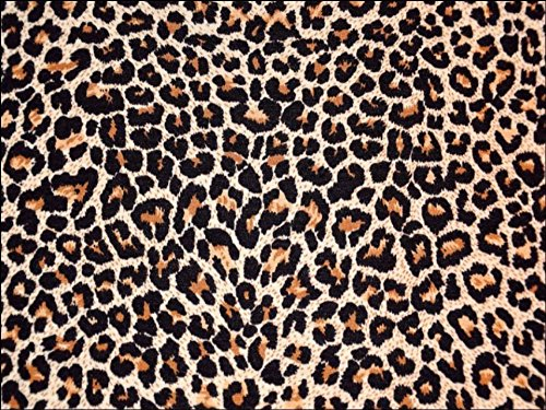 Brown Leopard Animal Print A4 Icing Sheet Cake Topper Edible Decoration
