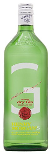 Henry Morgan´s Dry Gin, 38% Vol. 1,0 ltr.