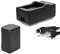 Akku + Ladegerät Kompatibel mit Panasonic VW-VBT190, VBT-190 ACCU HC VXF999 VX878 VX989 V160 V180 V270 V380 V550 V550CT V757 V727 V777 W570 W580 WX979 (nicht für VXF1 VXF11 VX11 V808) - 1780mAh