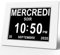 SINOIDEAS 8 Pouce LCD Horloge Numérique Calendrier avec Date Jour Et Heure Non-Abrégée Auto Dimming 8 Langues HD Display Rappel pour Alzheimer Les Personnes âgées et Les Enfants