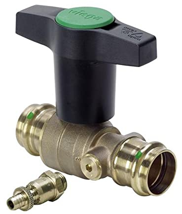 Viega Kugelhahn Easytop 2275.3 DN 20, 22mm, RG, SC-Con., Pressanschluss 746704