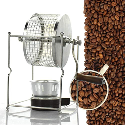 TuToy 304 Edelstahl Manuellen Kaffee Bean Röstmaschine Roaster Roller Bakchen Backwerkzeug