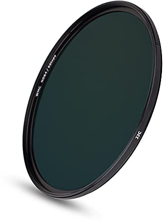 JJC ND64 Graufilter, 62 mm, ultradünn, mehrfach beschichtet, Objektiv-Fader, HD, optisches Glas, professioneller Fotografiefilter