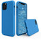 SURPHY Liquid Silicone Case Compatible with iPhone 11 Pro Case, Soft Rubber with Microfiber Cloth Lining Full Body Design Shockproof 5.8 inch Phone Case for iPhone 11 Pro, Surf Blue