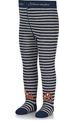 Sterntaler Strumpfhose Bagger Collant, Blu Marino, 12-18 Mesi Bimbo