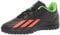 adidas X Speedportal.4 Turf Soccer Shoe, Black/Solar Red/Solar Green, 6 US Unisex Big Kid