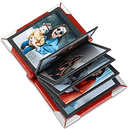 Porte-clés Photo Personnalisés 5/10 avec Album Photo pour Homme Femme Porte-clés Photo Gravure pour Les Amis Famille Maman et Papa pour Cadeaux Anniversaire