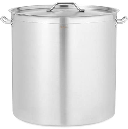 Royal Catering RC-SSIP130 Olla de inducción 130 L 550 mm olla para cocina de inducción cacerola para inducción olla de acero inoxidable