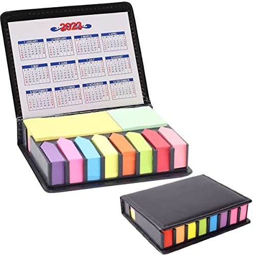Haftnotizen Set, 12 Farben Megapack, 2000 Stück Bunte Klebezettel klein, Markierung Buch Notizzettel,2 Formaten Haftmarker schmal Haftstreifen Papier pastell, Page Marker Sticky Notes Set