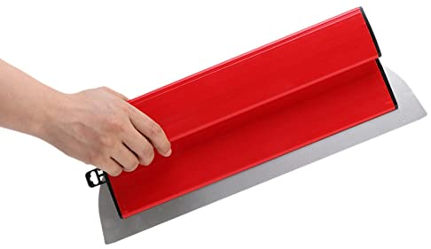 Fiacvrs Drywall Skimming Blade, High Grade Skimming Drywall Smoothing Spatula Plastering Durable Semi Flexible Finishing Trowel, Speed Skim Wall Plastering Tools(size:25cm)