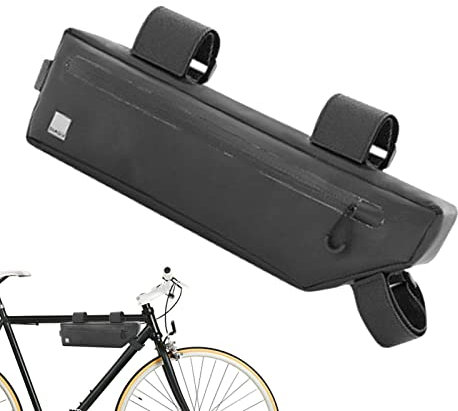 Veeteah Fahrradrahmentasche, Fahrradrahmentasche wasserdicht | wasserdichte Tasche Fahrradrahmen-Telefonhalter | Seitliches Reißverschluss-Design, Fahrrad-Handyhalterung, Fahrradzubehör
