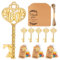 VZCBZC 50Pcs 60 Key Bottle Opener for 60th Birthday Party Favors 60th Wedding Anniversary Souvenirs Gifts for Guests,Party Decorations (60)
