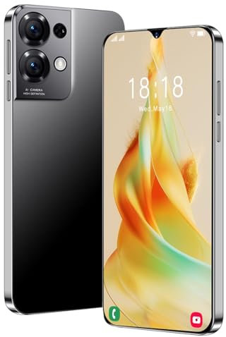 Reno 9 Pro Smartphone 7 Pulgadas,Teléfono Móvil 3G Desbloqueado Dual SIM Dual Standby,64 GB ROM 4GB RAM,Cámara Frontal Trasera,Capacidad de 5800MAh,Teléfono Móvil WiFi de 8