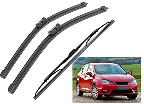 Scheibenwischerblätter Vorne Hinten Wischerblätter Für SEAT Ibiza 6J 2008-2012 Wischerblatt kit