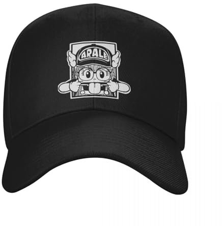 GUPUOOU Erwachsene Mützen Fitted Baseball Cap Arale Hut Sonnenhut Verstellbarer Papa Hut Sommer Baumwolle