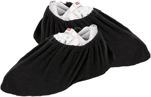 Slide Board Booties - Ice Hockey Gliding Shoe Covers for Leg Pot Training Fitness Athletic Training, Fit Shoes of US 6~10 (5 Pairs)