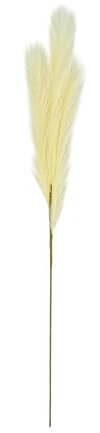 Ligne Déco - Plumeau Artificiel Jaune - Lot de 3 - Décoratif - Élégant - Tendance Déco - Fleurs Artificielles - Durable - Entretien Facile - Plante Artificielle Intérieur - Plastique - 90cm