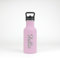 cribstar Personalised Engraved Stainless Steel Water Bottle | Straw Water Bottle | Lightweight | Kids and Toddler Bottle | School Bottle (Vintage Rose)