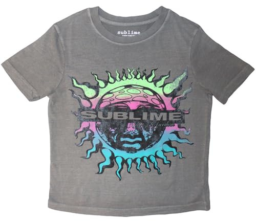 New Officially Licensed Products Sublime Gradient Sun Crop Top