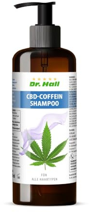 CBD Coffein Shampoo – mildes Shampoo mit Hanfextrakt & Koffein, tägliche Haarwäsche für alle Haartypen, sanfte Kopfhautpflege