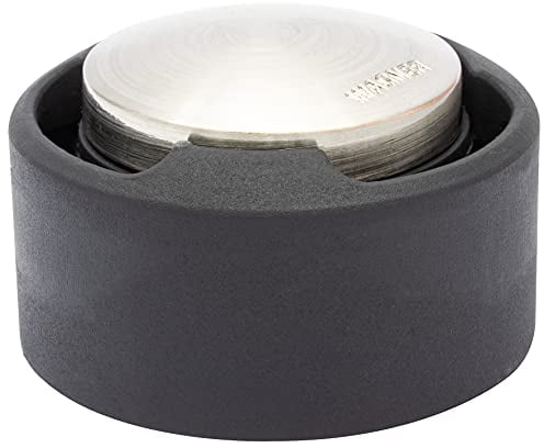 WAGNER, silber/schwarz, (Ø) 50 x (H) 30 mm