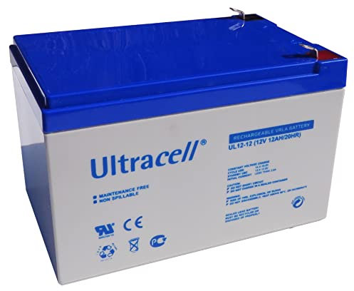 Batterie 12V 12Ah VLRA Plomb/AGM Ultracell Gamme UL
