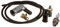 Set Zündung für Mokick, Kabel schwarz (1 Meter) mit Zündkerze BERU Isolator 260, Kerzenstecker BERU wassergeschützt, Kondensator und