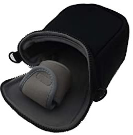 vhbw Camera Case Compatible with Sony Handycam NEX-VG30H, NEX-VG900E, NEX-VG30EH, NEX-VG900, NEX-VG30EB Camera - Black with Shoulder Strap, black, Bag