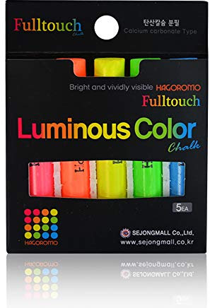 Hagoromo FULLTOUCH luminoso 5 colori Mix gesso (pacchetto Piccolo)1 scatola (5pz) multicolore