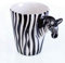 B2SEE Mug-zebre-tasse-ceramique-gateau-animaux-3d Fait Main Enfant Femme Garcon Fille de LTD