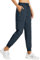 Libin Pantaloni Trekking Donna Leggeri ad Asciugatura Rapida Cargo Jogger Sportivi Escursionismo Safari Casual Impermeabili Pantaloni per all'Aria Aperta, Blu Navy S