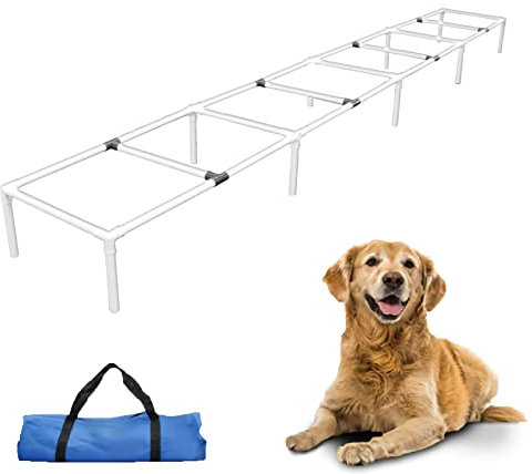PLKO Dogs Agility Training Ladder,Dog Agility Training Equipment, Pet Outdoor Game
