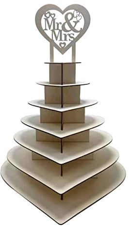 Skybook Rocher Ferrero Herz Display Ständer Mittelstück Perfekt für Parties, Hochzeiten & Candy Bar (#4)