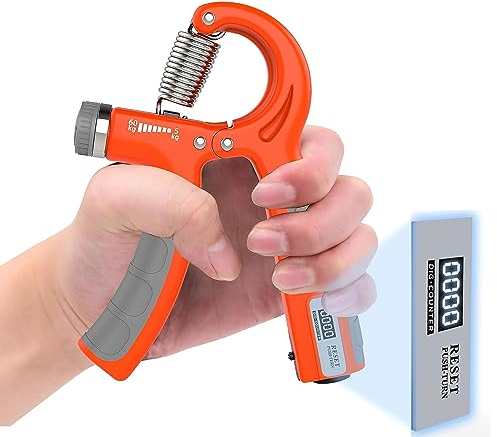 PROIRON Handtrainer, Fingertrainer Unterarmtrainer,Trainingsgerät Verstellbarer Griff 5-60 kg,Grip Griffkraft Trainer,Rutschfester Griff,Für Sportler und Wiederherstellung der Hand