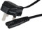 Maplin Power Lead IEC C7 Fig 8 2 Pin Plug to UK 3 Pin Mains Plug 3 Amp Fuse, 1.5m Cable